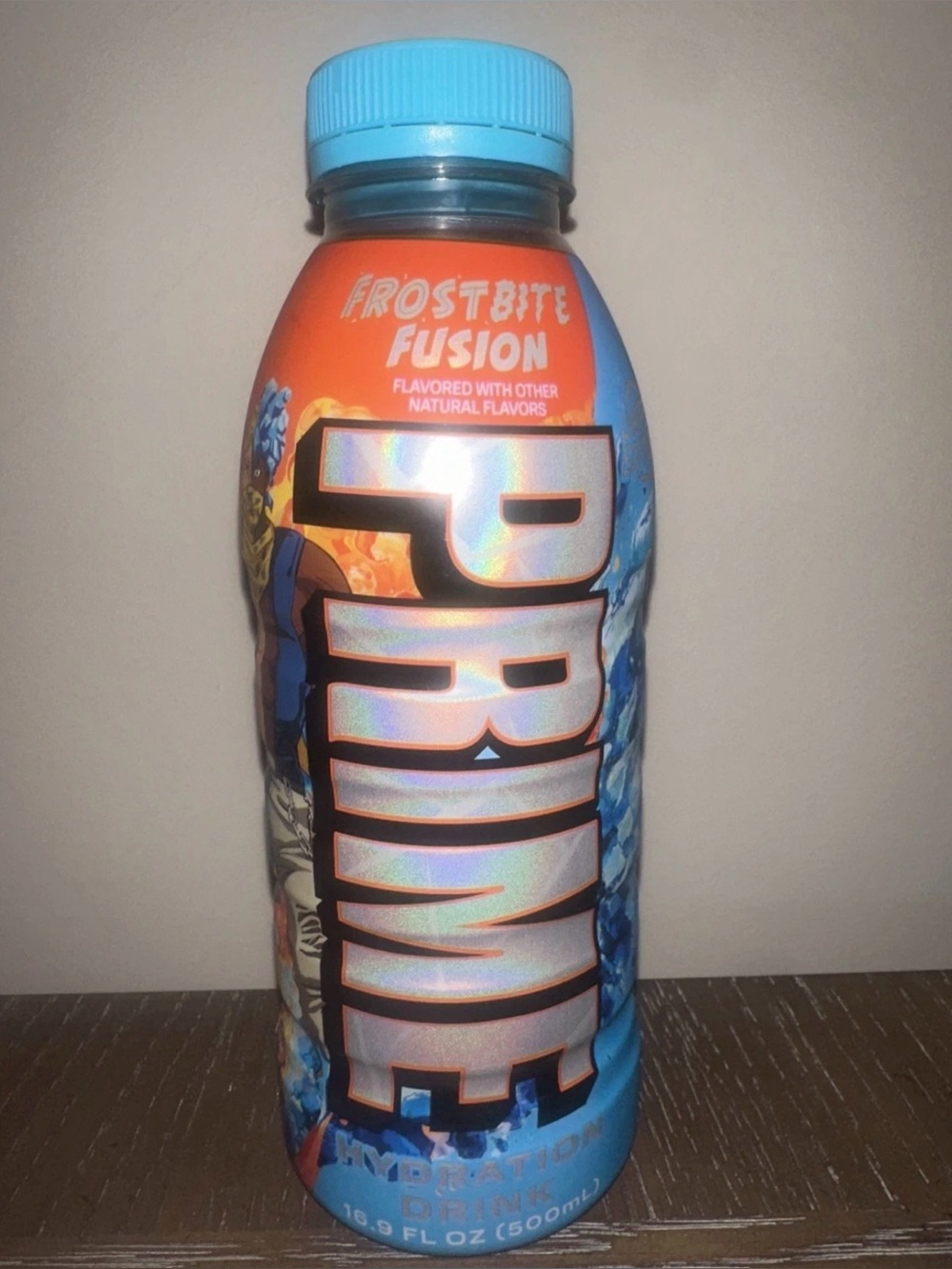 Sealed Prime Hydration Frostbite Fusion Limited Ed Kyro Luken RARE Bottle Drink
